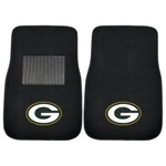Green Bay Packers Embroidered Car Floor Mat Set - Nfl Licensed Universal Fit. Fixed Price $41.99.
