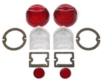 Usa-made Chrome Bowtie Tail Light Lens Set For 1956 Chevy 150 210 Nomad Bel Air. Fixed Price $161.99.