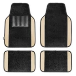 Tlh Automotive Floor Mats, Colored Trim Carpet For Beige-black. Fixed Price $45.99.