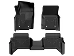 Husky Weatherbeater FRONT/2ND Row Floor Mats 3PC Fits 24-26 Toyota Tacoma Blk. Fixed Price $149.99.
