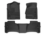 Husky Weatherbeater Mats Fit 14-18 Slvrd/sra 1500,15-19 2500-3500 Crew 3PC Blk. Fixed Price $127.49.
