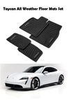 Genuine Porsche Taycan All Weather Floor Mats Black 9J104480020OS5. Fixed Price $224.00.