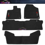 Fits 16-22 Honda Pilot Black Nylon Floor Mats Carpets Non Slip Front Rear 4PCS. Fixed Price $63.99.