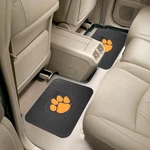 12257 Ncaa Clemson Tigers Back Row Utility Car Mats - Piece Set, 14IN. X 17IN.. Fixed Price $43.87.