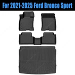 Tpe 3D Floor Mats & Trunk Cargo Liners 2021-2025 Ford Bronco Sport 4-DOOR. Fixed Price $121.49.