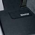 Genuine Bmw Carpeted Floor Mats With Lettering 82-11-2-293-415. Fixed Price $113.60.