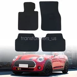 For 14-24 Mini Cooper F55 F56 F57 Front & Rear Floor Mats Carpet Black Velour. Fixed Price $32.89.