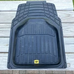 Cat Toughride Heavy Duty 1 Piece Black Floor Mat For Cars Suv Truck Semi. Fixed Price $24.90.