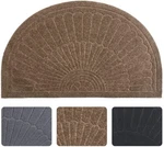 Rubber Indoor Outdoor Half Round Front Non Slip Backing Floor. Fixed Price $16.99.