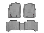 Weathertech Floorliner For 2012-2015 Toyota Tacoma 1ST & 2ND Row, Grey. Fixed Price $199.90.