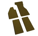 1960-1972 Vw Beetle Coco Mat Set (4) Black & Yellow. Fixed Price $150.00.