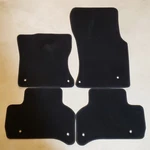 Jaguar HX73 130A22AA8PVJ 300283-618 Front And Rear Floor Mats Black Carpet Oem. Fixed Price $46.74.