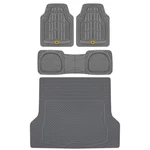 Bdk Cat CAMT-1003 (3-PIECE) Deep Dish Rubber Car Floor Mats With Trunk. Fixed Price $102.19.