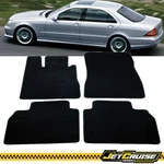 Fits 98-05 Benz Class Sedan Floor Mats Front & Rear Black Nylon Carpets 4PC. Fixed Price $49.99.