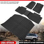 4X Tpe Floor Mats For 2016-2021 Jeep Grand Cherokee & 2022-23 Wk. Fixed Price $85.95.