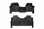 Rough Country Hd Floor Mats F/r -17-26 Ford Super Duty Crew Cab Bench Seats. Fixed Price $149.33.
