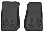 Husky Weatherbeater Front Floor Mats 2PC Fit 2014-2018 Jeep Wrangler Jk Black. Fixed Price $89.99.