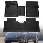 Tpe Front & 2ND Row Floor Mats Liners 3D For 2023 2024 Nissan Ariya New Black. Fixed Price $62.65.