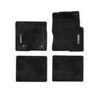 New Oem 12-14 Ford F150 Crew Cab Front Rear Black Contour Carpet Floor Mats Logo. Fixed Price $138.35.