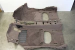 Porsche Cocoa Brown Carpet Interior Mat Boxster Cayman Genuine Oem 2005-2012. Fixed Price $269.99.
