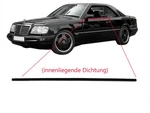 Sealing Rail Window Slot Door Interior For Mercedes C124 / A124. Fixed Price $57.90.