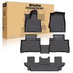 3D Tpe For 2020-2025 Lincoln Aviator 6-SEATS 3ROW Floor Mats Liners All Weather. Fixed Price $93.59.