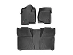 Weathertech Floorliner For 2008-2013 Chevrolet Silverado 1500 Black. Fixed Price $231.90.
