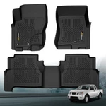 3D Tpe Floor Mats For 2008-2021 Nissan Frontier Crew Cab All Weather Liner. Fixed Price $68.79.