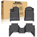 3D Floor Mats Liners Front & Rear 2024 2025 Ford Ranger Supercrew Cab Tpe. Fixed Price $74.99.