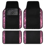 Floor Mat Bling Diamond Rhinestones 4PCS Pink Pass Shining Carpet Sparkly. Fixed Price $51.99.