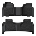 Floor Mat For Chevy Silverado / Gmc Sierra 1500 2019-2026 Double Cab Liner. Fixed Price $149.00.
