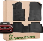 Floor Mats Replacement For Kia Optima 2011-2015 Waterproof Carpets Non-slip. Fixed Price $67.99.