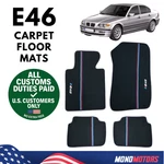 Carpet Floor Mats For Bmw E46 Sport Style Black 4PCS Set Auto. Fixed Price $118.00.