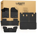 Floor Mats Cargo Liner With Backrest For Honda Pilot 2016-2022 Tpe Black. Fixed Price $219.00.