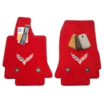 Corvette C7 Floor Mats Adrenaline Red Nice Premium Quality 32OZ Upgrade. Fixed Price $162.99.