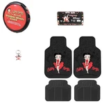Betty Boop Car Truck Floor Mats License Frame Covers Steer Key Chain Star. Fixed Price $105.89.