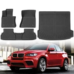 3D Tpe Floor Mats Liners & Trunk Cargo Waterproof Fits 2015-2019 Bmw X6. Fixed Price $122.49.