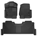 Husky Liners Full Set X-act Contour Floor Mats For F-250 F-350 Crew Cab 53388. Fixed Price $199.99.