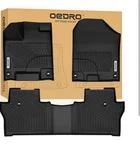 Oedro Floor Mats Compatible For 2016-2022 Honda Pilot, Unique Black Tpe.... Fixed Price $119.99.