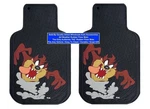 2 Floor Mats Taz Rubber All Weather Looney Tunes Tasmanian Devil Car Truck Suv. Fixed Price $59.99.
