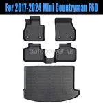 Tpe Floor Mats & Trunk Cargo Liner All Weather For 2017-2024 Mini Countryman F60. Fixed Price $118.99.