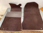 86-87 Mercedes W124 First Gen Velour Brazil Front Carpets L&r 300D 300E 400E. Fixed Price $125.10.