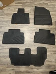 New Kia Telluride 2020-2025 Oem All Weather Rubber Five Piece Floor Mat Set. Fixed Price $130.00.