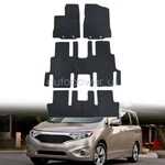For 2011-2017 Nissan Quest Front Rear Floor Mats Carpet Waterproof Black Velour. Fixed Price $60.09.