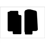2PC Front Custom Fit Carpet Floor Mats Mercury Mountaineer Ford Explorer. Fixed Price $94.95.