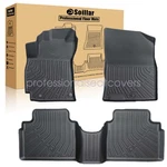 Fits 2021-2023 Hyundai Elantra Tpe 3D Front & 2ND Row Floor Mats Liner Set Black. Fixed Price $62.19.