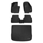 Smartliner Black 1ST & 2ND Row Floor Liners Cargo For Volkswagen Tiguan. Fixed Price $258.99.