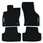 Velour Floor Mats For Vw Golf MK7 Waterproof Black Carpet Rugs Auto Liners. Fixed Price $104.03.