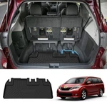 Fit For 2011-2020 Toyota Sienna Black Rear Cargo Trunk Liner Floor Cover Mat. Fixed Price $32.89.