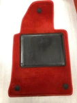 Ferrari 612, Driver Front Removable Mats, Red Color, P/n 687192. Fixed Price $522.06.